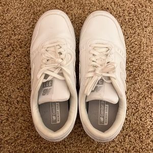 White New Balance Tennis Shoes